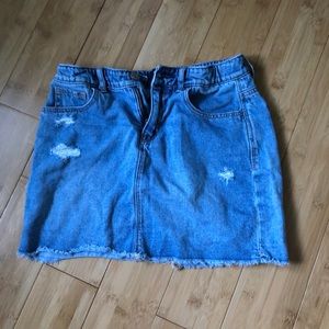 Denim skirt